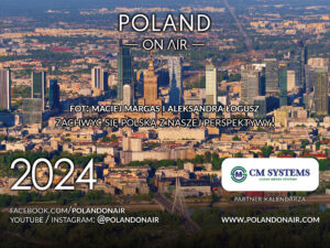 Kalendarz Warszawa 2024 POLAND ON AIR
