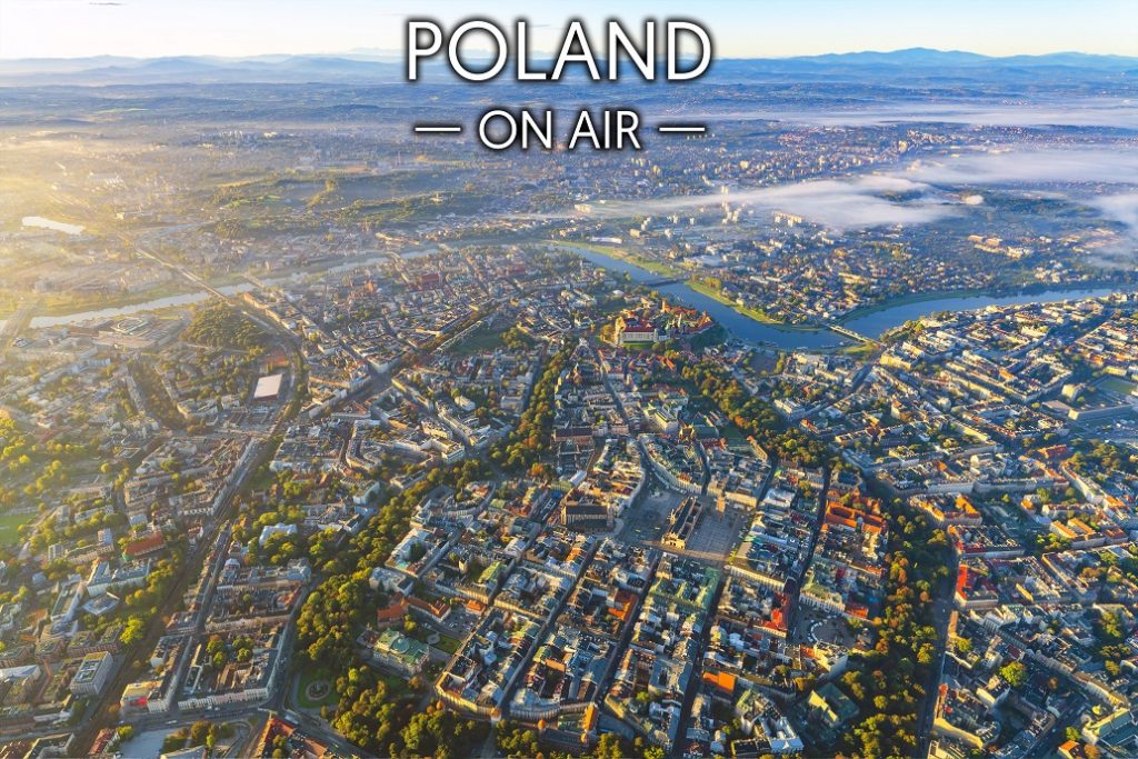 Kraków i Tatry ON AIR fotoobraz z kolekcji POLAND ON AIR