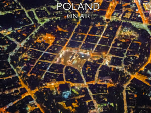 Nocny Kraków ON AIR! fotoobraz z kolekcji POLAND ON AIR