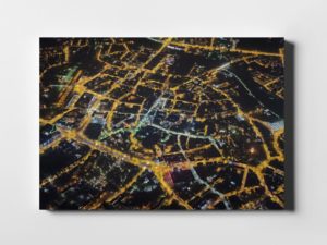 RZESZÓW ON AIR Nocą fotoobraz z kolekcji POLAND ON AIR