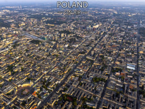 Łodź ON AIR fotoobraz z kolekcji POLAND ON AIR